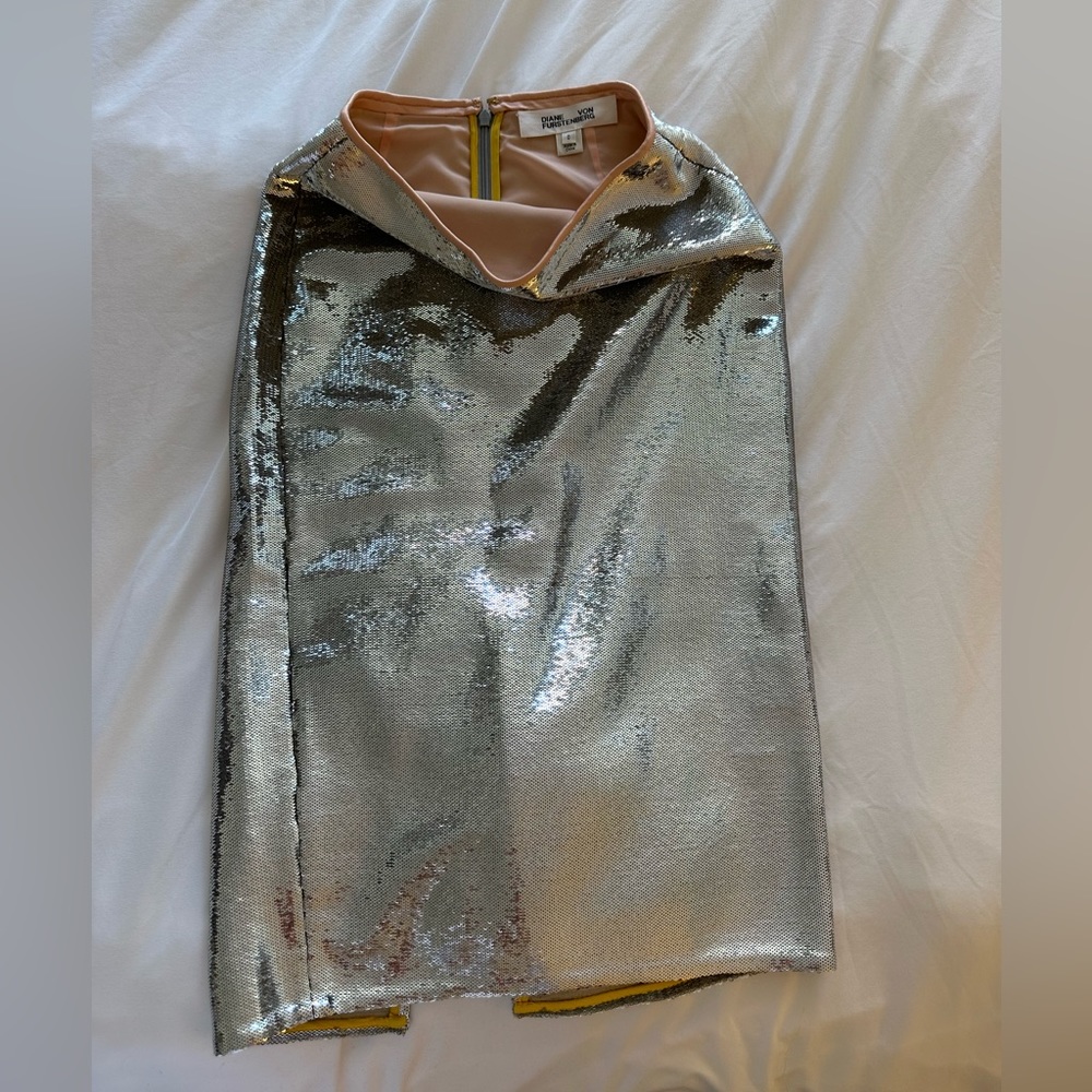 Diane von Furstenberg Sequin Skirt